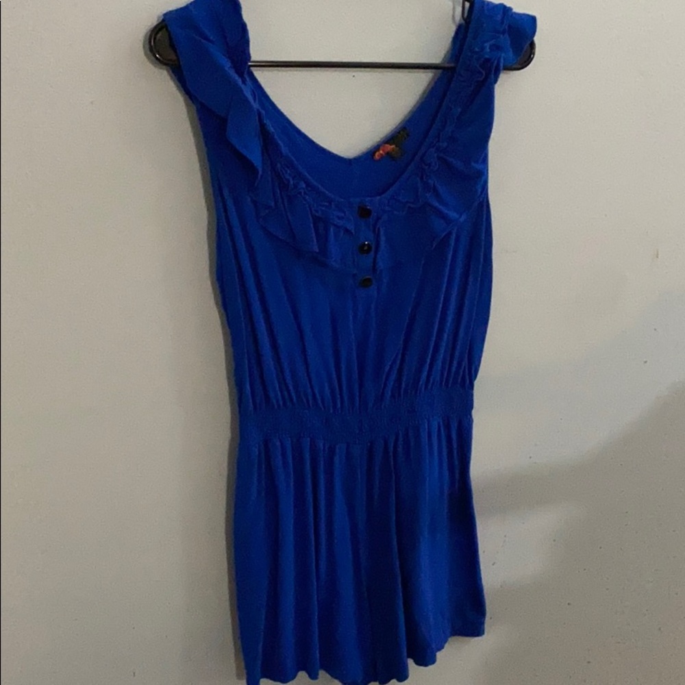 Blue Romper
